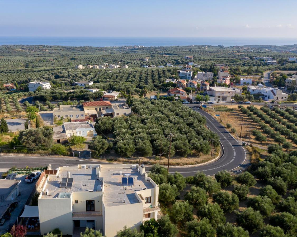 Family Villa Rousa In Rethymno With Pool, Bbq And Kids Area Loutra  Exterior photo
