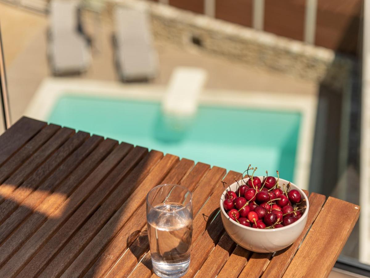 Family Villa Rousa In Rethymno With Pool, Bbq And Kids Area Loutra  Exterior photo